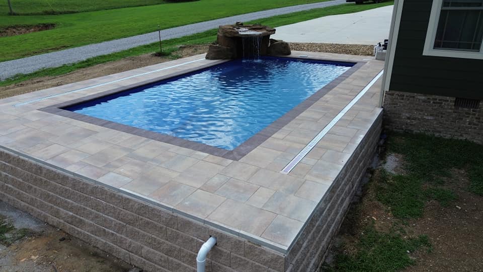 Tennessee Landscape Company Installed Pool
