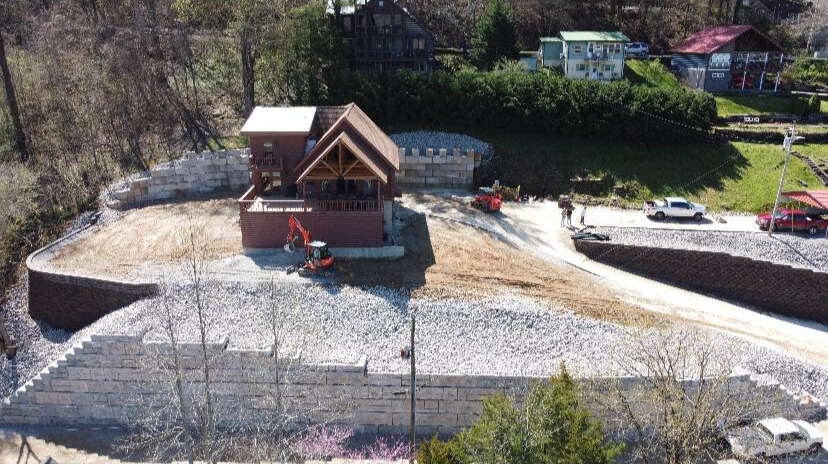 Dirt Moving and Retaining Walls